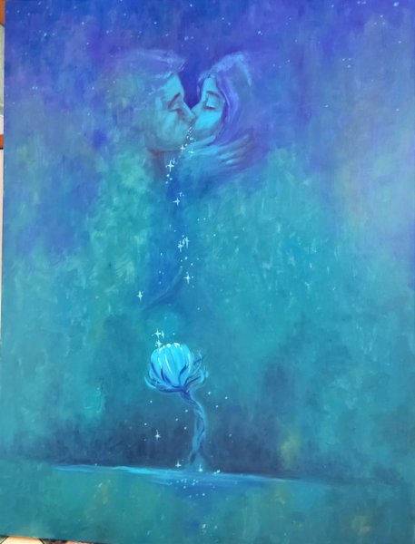 Mantas Čepauskis „Bučinys“, 2021,120x90, aliejus, drobė