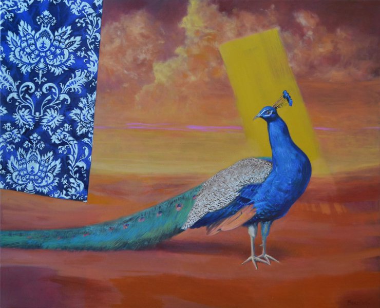 Artūras Braziūnas „Tiesiog aš“, 2020, 90x100, aliejus, drobė