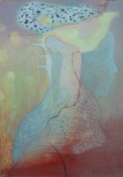 Lina Beržanskytė - Trembo „Dialogas“, 2021, 50x70, aliejus, drobė