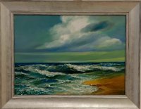 Edvardas Malinauskas, „Jūra motulė“, 2022 m., 40x55, aliejus/drobė